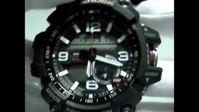 Setting Casio G-Shock MUDMASTER GG-1000-1A Manual For Use