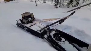 Немного о мотобуксировщике Тягун и обо всём по немногу в закрытие сезона охоты. Рассказы охотника.