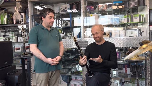 Clarinetto Romeo Orsi in LA ottima occasione in prova con il clarinettista Marco Ignoti смотреть онлайн