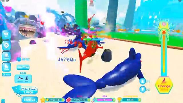 ЭВОЛЮЦИЯ КЛУБНИЧНОЙ АКУЛЫ ▶ Shark Evolution Simulator Roblox смотреть онлайн