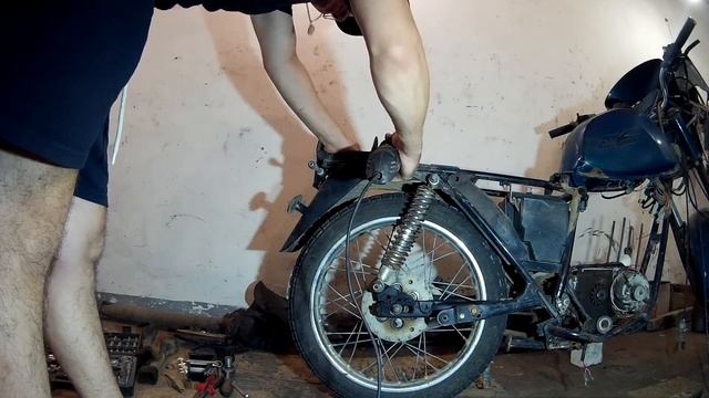 Минск СКРЕМБЛЕР (SCRAMBLER) !!! Часть 1 Амортизаторы и рама