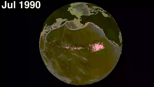 Процесс образования большого тихоокеанского мусорного пятна. смотреть онлайн