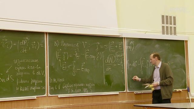Лекция №22 "Энергия поля. Потоки энергии" (Крымский К.М.) смотреть онлайн