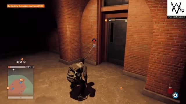 Watch Dogs 2: Power to the Sheeple - Destroy the voting machines in ghost mode walkthrough смотреть онлайн