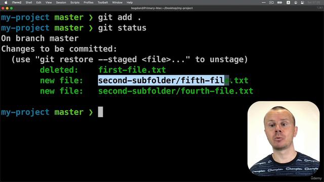 Курс по Git и GitHub. Создание второго коммита смотреть онлайн