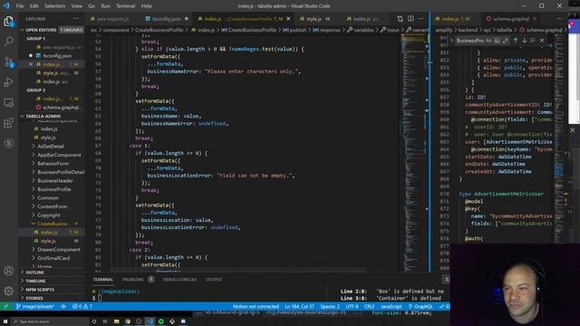 React, Amplify, and GraphQL - Live Coding смотреть онлайн