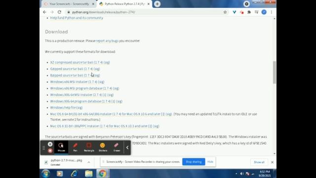 How to install python in windows 7| Computer me python download kaise kare смотреть онлайн