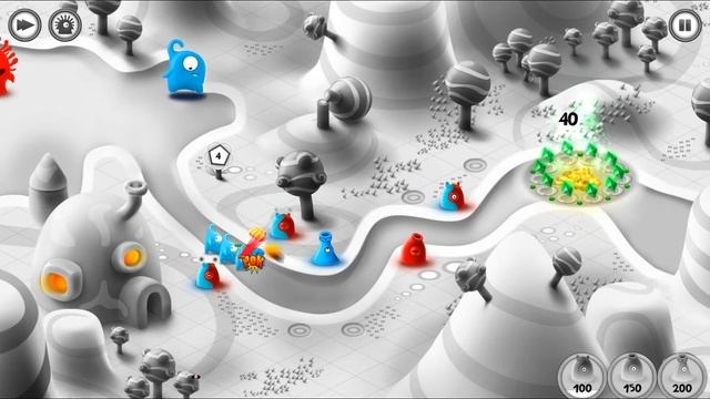 Jelly Defense Walkthrough - Mountain Settlement смотреть онлайн
