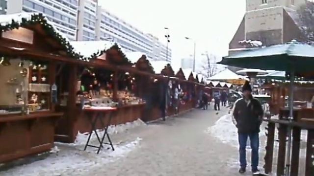 Weihnachtsmarkt Berlin Marienkirche смотреть онлайн