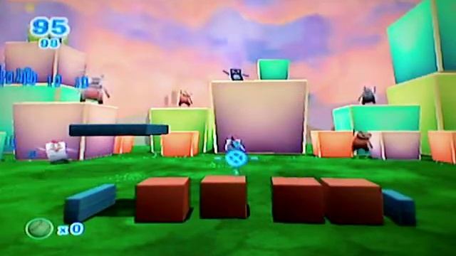 Boom Blox Vanishing Blox FALLING BOMB Gold Walkthrough смотреть онлайн
