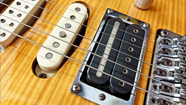 Dimarzio D Sonic VS Seymour Duncan Pegasus Passive Bridge Guitar Pickup Comparison (Real Demo) смотреть онлайн