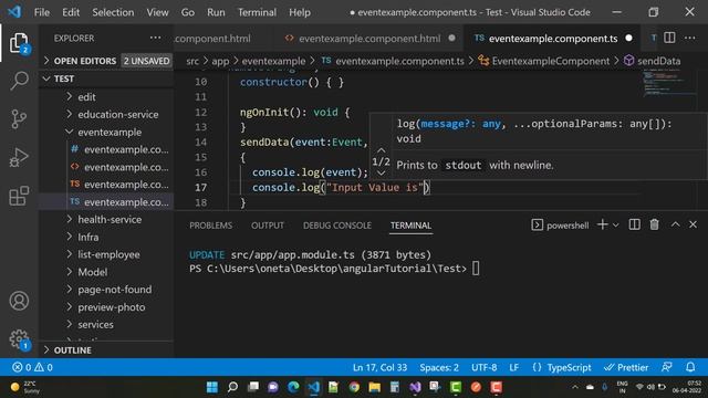 Angular Tutorial For Beginners 38: event Object in Hindi смотреть онлайн