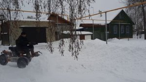 Вся моя СНЕГОУБОРОЧНАЯ техника в деле.