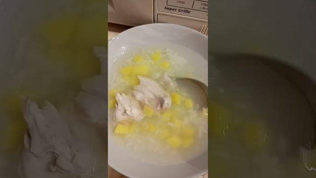 Любимый куриный суп с рисом