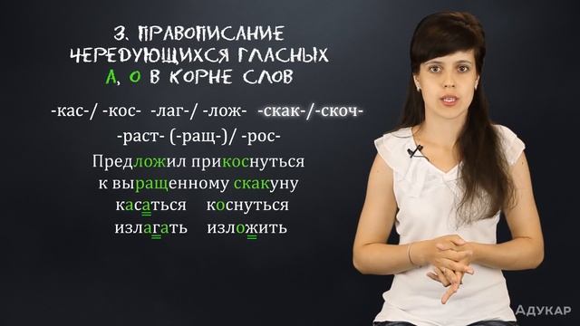 Правописание гласных в корне слова| Русский язык ЦТ, ЕГЭ смотреть онлайн