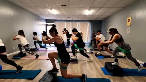 STEP WORKOUT/ CARDIO DANCE FITNESS