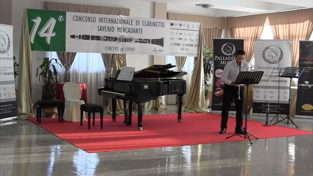 Sutermeister - capriccio for solo clarinet - Gabriele Coggi смотреть онлайн