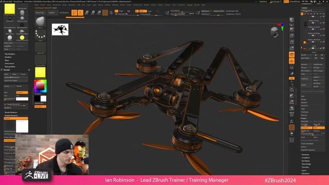 Come See How It’s Made in ZBrush – Ian Robinson – Maxon ZBrush Trainer – ZBrush 2024 смотреть онлайн
