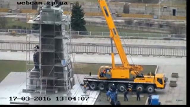 Декоммунизация. Запорожье. Украина. Подборка. Прикольное видео. смотреть онлайн