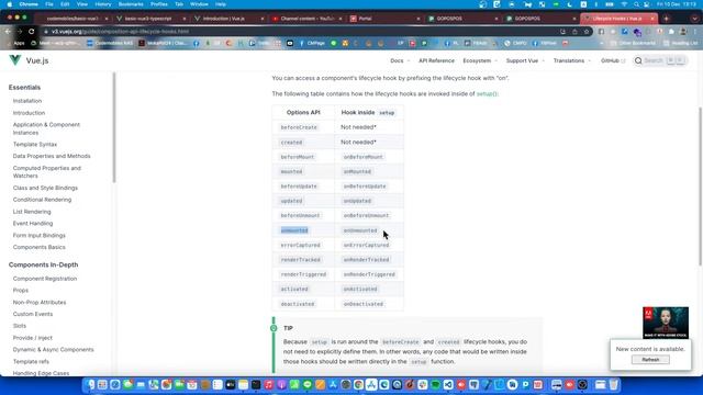 สอน Vue3 Typescript EP9 Component Lifecycle Vue2 and Vue3 смотреть онлайн