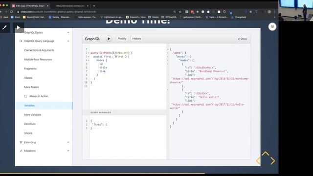 WordPress, GraphQL & Gatsby by Jason Bahl - GraphQL Denver - December 3, 2019 смотреть онлайн