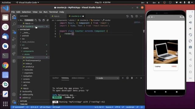 #5 React Native Class Component in Hindi | Beginner to Advanced crash course смотреть онлайн