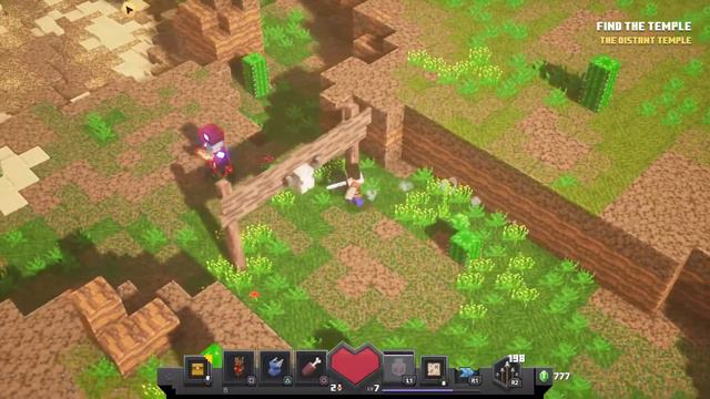 Minecraft Dungeons - CACTI CANYON смотреть онлайн