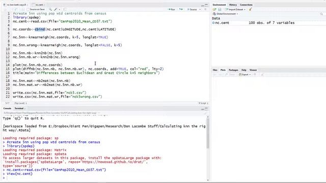 R Spatial Data 2: KNN from Longitude and Latitude смотреть онлайн