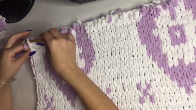 Плед из Alize Puffy More. Обзор на новинку Ализе Пуффи Море смотреть онлайн