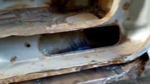 Ремонт ступеньки откатной двери газель и замена порога.