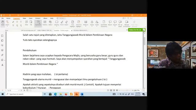 BM FORM 4 20/9/21 TUTOR IQBAL