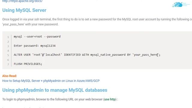 How to Install LAMP Stack Apache, MySQL, PHP, PHPMyAdmin, Let's Encrypt on Ubuntu in AWS Web Server смотреть онлайн