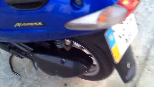 Suzuki Address 110 2003 г.в. смотреть онлайн