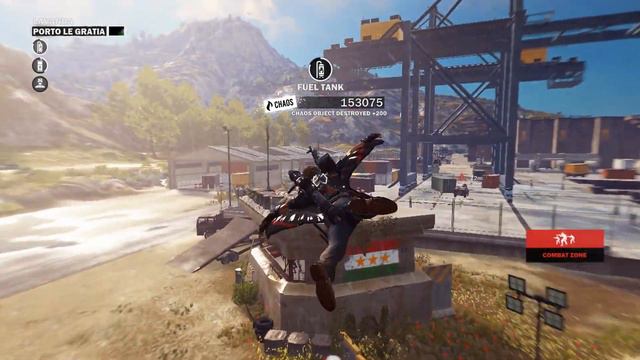 20.Just Cause 3 pc game gameplay walkthrough LAVANDA PORTO LE GRATIA Military Base liberated смотреть онлайн