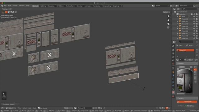 Sci-Fi Texture Trim Sheets - How to Use. Blender Tutorial смотреть онлайн