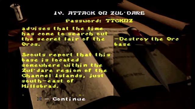 Warcraft II: The Dark Saga [PS1 Mn 4 Intro] смотреть онлайн