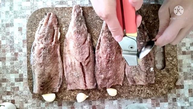 МУРМАНСКОЕ САЛО. Лучший рецепт засолки СКУМБРИИ. смотреть онлайн