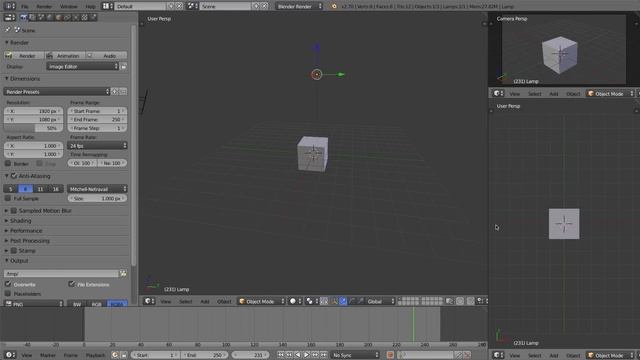 Blender 2.7 Tutorial #2 :  Understanding The User Interface & Preferences #b3d