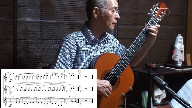 Carcassi Op59 First Part Andantino C Major смотреть онлайн