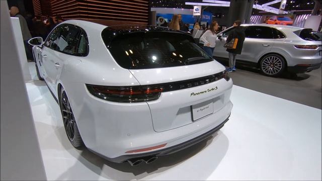 PORSCHE PANAMERA TURBO S E-HYBRID SPORT TURISMO MODEL 2018 WALKAROUND смотреть онлайн