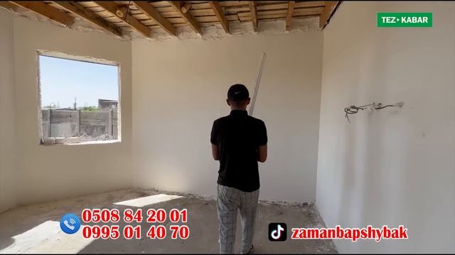 Гипсо шыбак! АППАРАТ менен чачылып ШЫБАЛАТ ~ ТЕГИЗ анан ОБОИго да ДАЯР болт ~ Айлап УСТА бакпайсыз