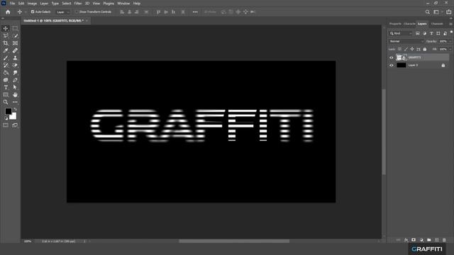 How to Create VHS Text Effect in Photoshop смотреть онлайн