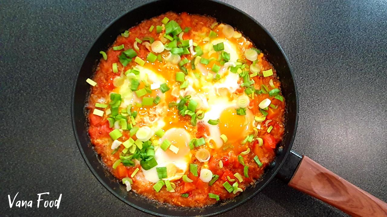 Шакшука. Вкусный завтрак. Рецепт израильской яичницы.