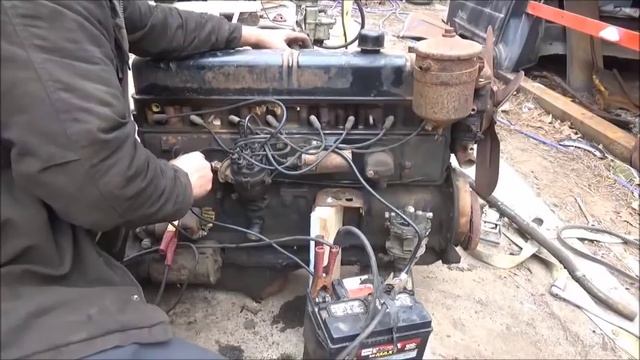 1949 BUICK STRAIGHT 8 FIRST START IN YEARS!!!!! Part 2 of 2 смотреть онлайн