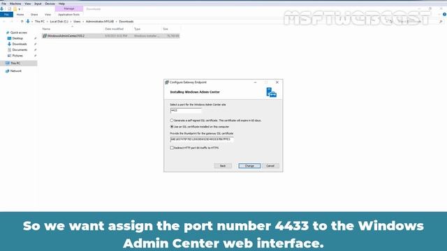 How to Change Windows Admin Center Port in Windows Server 2019 смотреть онлайн