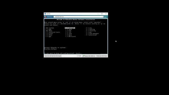 MikroTik Router X86 install смотреть онлайн