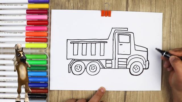 Bolalar uchun Mashina rasm chizish | How to Draw Car for kids | Балдар үчүн Машина сурет салу смотреть онлайн