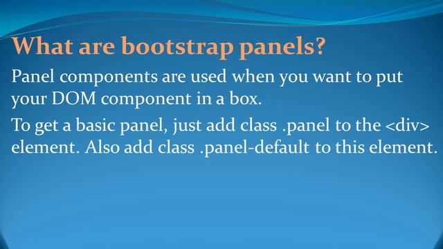 Bootstrap Interview Questions and Answers for freshers and experienced– Part 3 смотреть онлайн
