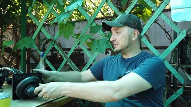 Внедрил в Урал фильтр от мотоблока. Работает! смотреть онлайн