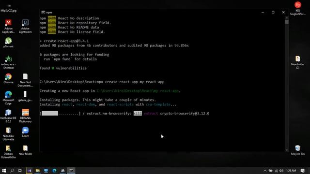 How to fix "A template was not provided.." Error in React смотреть онлайн